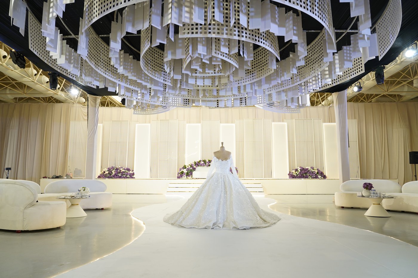 Sculptural Floral Archway - Fun Event UAE