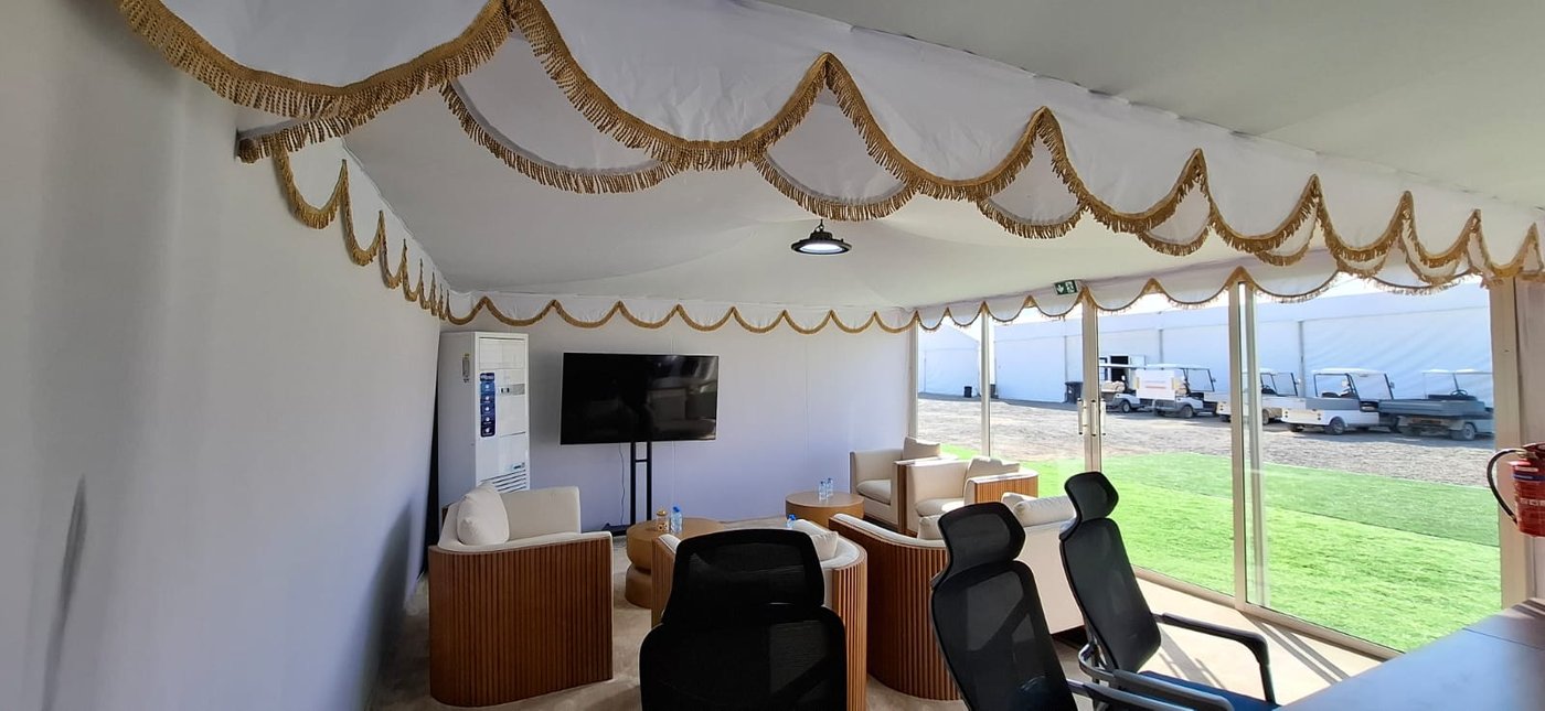 Luxury Fabric Drape Pavilion - Fun Event UAE